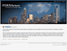 Tablet Screenshot of fiduspartners.com